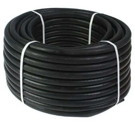 Шланг поливочный "ВОЛЖСКИЙ" РЕЗИНОВЫЙ, с нитяным каркасом, 3,5мм, D 18мм, 50м