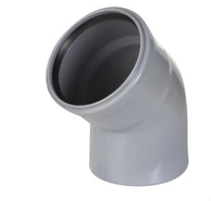 Отвод канализационный 110х45° (1/50)