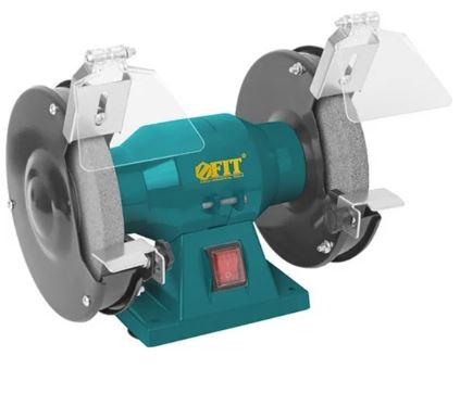 FIT Станок Заточной 200 Вт; 2950 об/мин; 150/12,7 мм; 16 мм; коробка (код 80435)