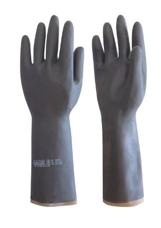 Перчатки резиновые от химических факторов кислотощелочестойкие К20, Щ20, ТИП 1, размер №3 (XXL)