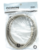 Шланг д/душа DORON D01, 150 см, оплетка: нерж. сталь, (имп/имп), пакет (1/100)
