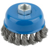 Корщетка-чашка 75мм М14 сталь, витая