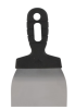 Шпатель, стальное лезвие, пластиковая ручка  80 мм MOS
