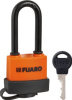 Замок Fuaro (Фуаро) навесной PL-WEATHER-3640 LS 3key (PL-3640 LS) удл. дужка, англ./блистер