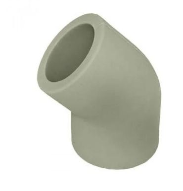 Угольник соединительный  32*45 Damento серый (20/400)