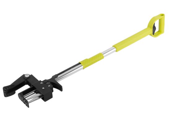 FIT Удалитель сорняков с телескопической рукояткой, ширина рабочей части 68 мм, 990-1170 мм (код 77250)