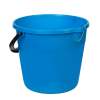 Ведро 7л круглое со сливом, пластик (полипропилен) цвет голубой IS40005/2 Spark Plast