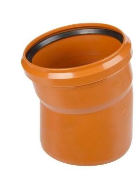 Отвод канализационный наружный 110х15° (1/20)