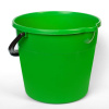 Ведро 10л круглое со сливом, пластик (полипропилен) цвет салатовый IS40006/1 Spark Plast
