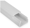 IDEAL (ИДЕАЛ) кабель-канал ПВХ 15х15 (16х16) БЕЛЫЙ, 2-й замок (гофроКОРОБ 80м, цена за 2м) 8733